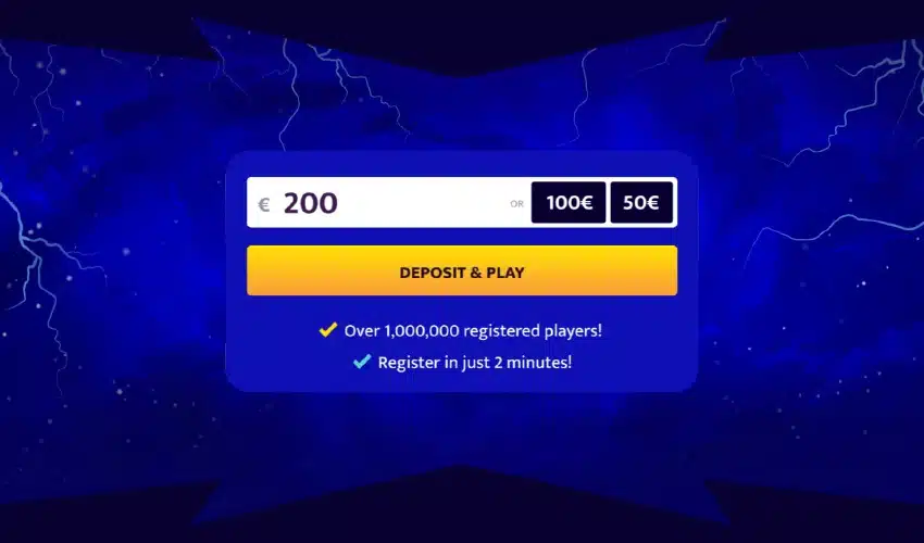 Slotcloud casino registrering. €200 or 100€ 50€
Deposit & Play
Over 1,000,000 registered players! 
Register in just 2 minutes! 